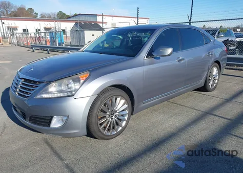 2014 Hyundai Equus Signature from USA, damaged, VIN KMHGH4JH6EU080435